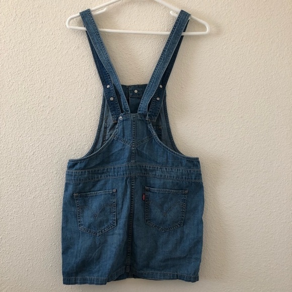 Levi stratus & co. Overall denim skirt size Xs never worn/ - Picture 2 of 6